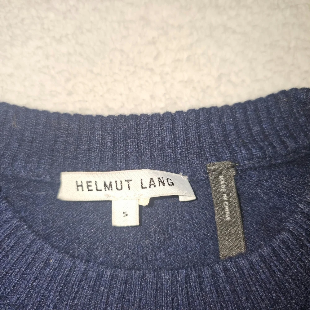 Helmut Lang Cashmere Crew Neck Sweater